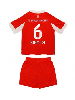 Bayern Munich Joshua Kimmich #6 Dječji Domaci Dres kompleti 2025-26 Kratak Rukavima (+ kratke hlače)